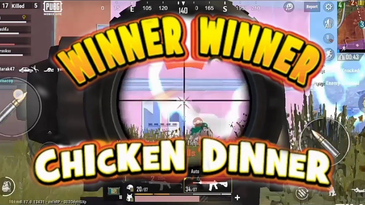 Way to Chicken Dinner 😋 || Pubg mobile lite || Dark Knight GAMer - YouTube