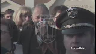 The Funeral for Police Officer David Leslie Hagins (December 16, 1980)