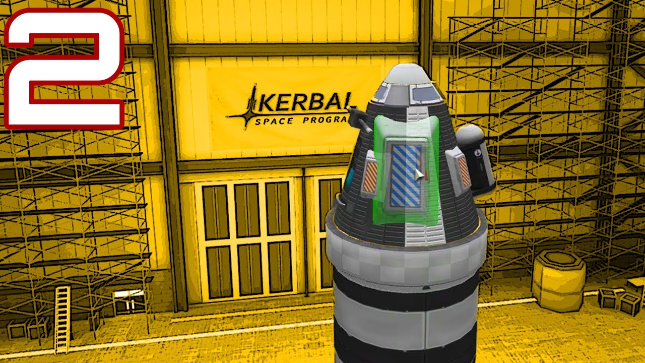 Kerbal Space Program (KSP) Career Mode - Part 2 - ACCIDENTAL ORBIT ...