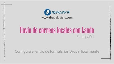 Mailhog | Envio de correos locales con Lando