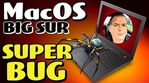 MacOS Big Sur Bug Alert! (How to install Big Sur Install MacOS Big Sur Install Glitch Alert)