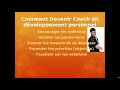 Devenir coach en dveloppement personnel en 6 sessions