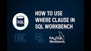 How to use where clause in SQL Workbench|| SQL Queries backend execution || #drop #java #sql