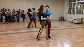 Ваня и Женя - Zouk Demo - 01.02.2017