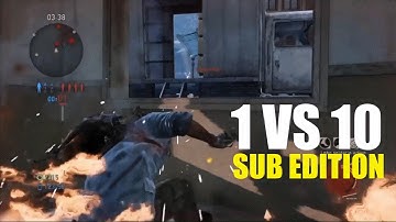 1 vs 10 Comeback (Sub Edition) - The Last of Us: Remastered Multiplayer (Lakeside)