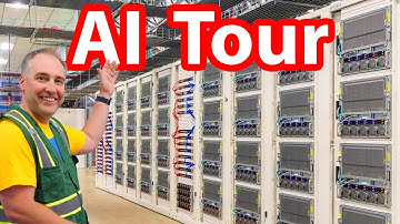 Inside a NEW AI Cluster - Tour with NVIDIA B200
