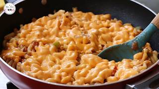 Easy & Quick Dinner Recipe / Chicken Macaroni