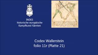 INDES Technikvideo: Codex Wallerstein folio 11r (Platte 21)