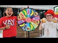 1 SPIN = TOYS VS  DARE!! Spin Wheel Challenge - LOL Surprise Dolls | Toys AndMe