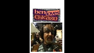 STAR TREK Mania @ Chicago’s VIACOM store : a 1998 “BEN LOVES CHICAGO” episode w/ BEN HOLLIS