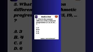 Top 20 most important questions of Mathematics for various competitive exams :- UGC NET,KVS,TGT,PGT