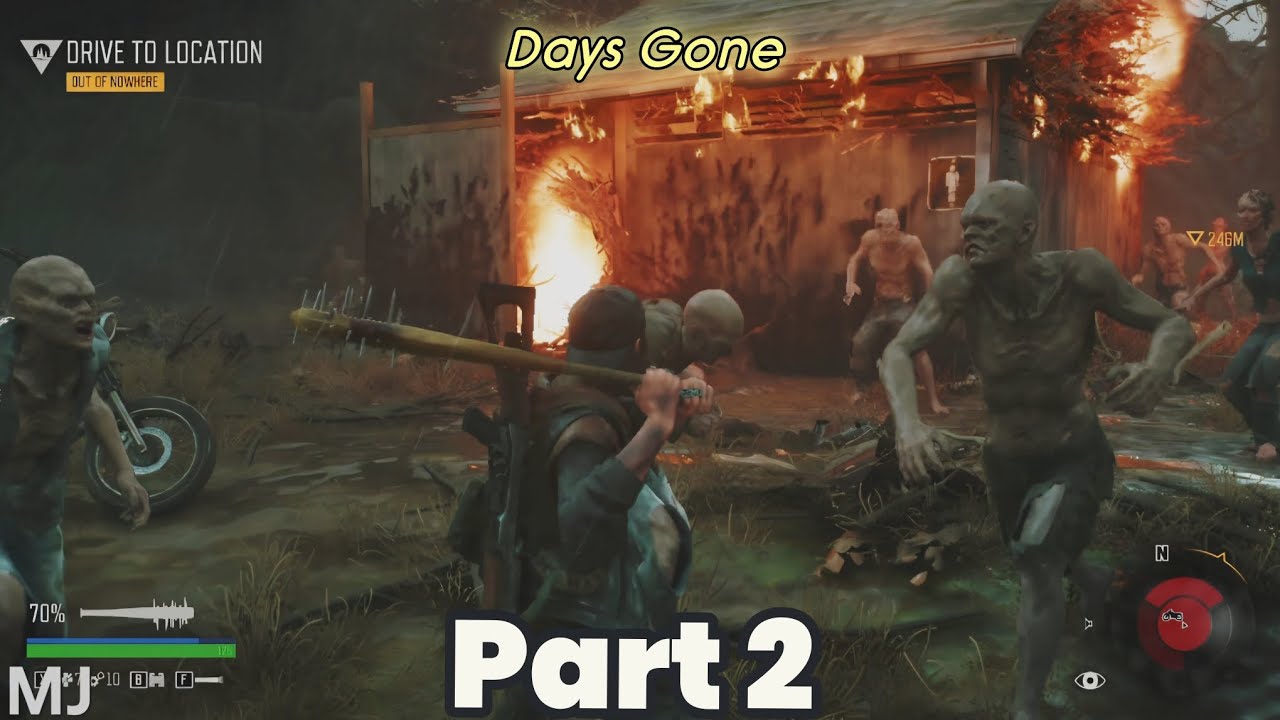 Days Gone : Discover the map and the vampires (part 2) - YouTube