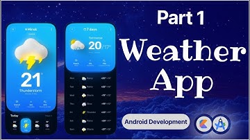 Weather app with Retrofit 🔥 | Android Studio | Weather app Api 2025 PART 1