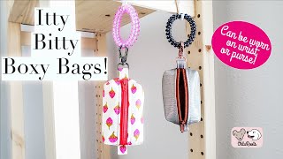 Itty Bitty Boxy Bags! A Great Quick Gift Idea. Perfect For Fish Extender Gifts!