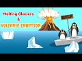 Effects of melting glaciers | Climate Change | Global Warming | Volcanic eruption