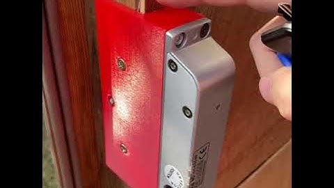 Raspberry Pi RFID Shed Door lock