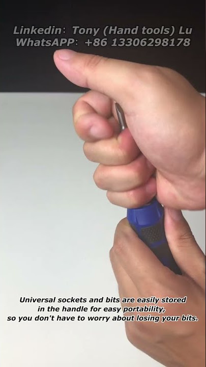 6 in 1 screwdriver kit