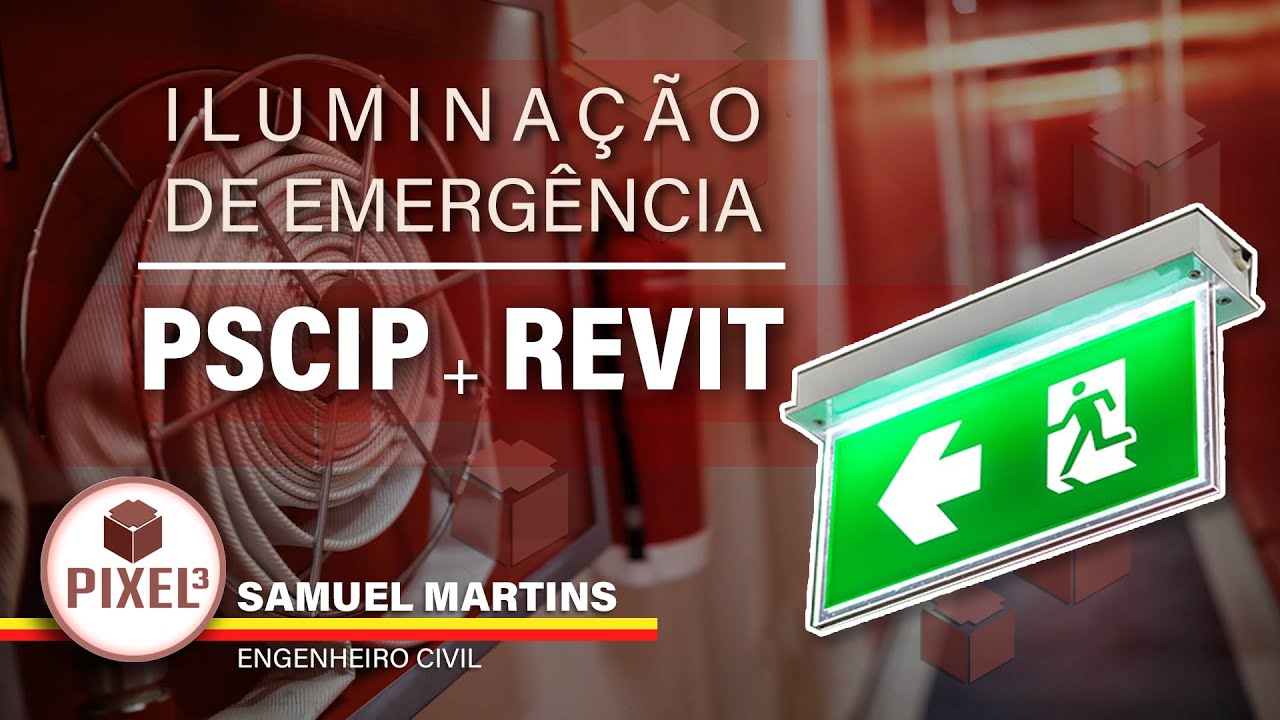 PSCIP Iluminação De Emergência Revit YouTube