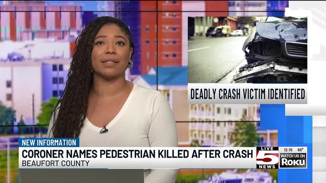 VIDEO: Coroner identifies pedestrian killed in Beaufort County crash ...