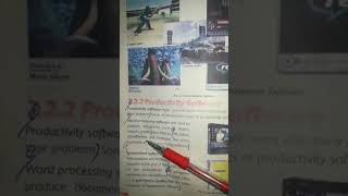 Class 7th ;Subject Computer U#2 Topic: "Productivity Software".