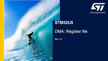 STM32U5 OLT - System DMA: Register file