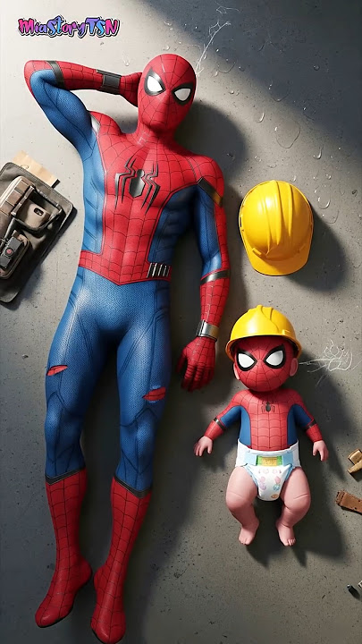Spider Man And The Skinny Son Who Was Mocked By Iron Man #shorts
