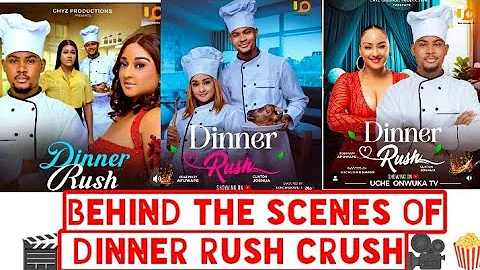 Behind the scenes of Dinner Rush Nigerian movie ft Clinton Joshua & Rosemary Afuwape