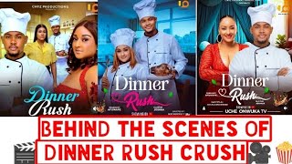 Behind The Scenes Of Dinner Rush Nigerian Movie Ft Clinton Joshua & Rosemary Afuwape