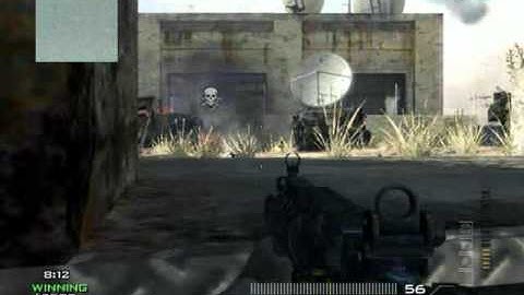 MW3 First Care Package Kill (by dropping on enemy)