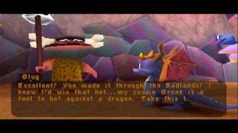 Spyro 2 Gateway to Glimmer Walkthrough Part 21 - Skelos Badlands [1-1]