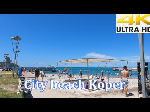 City beach Koper, Slovenia