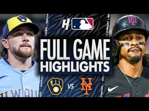 Milwaukee Brewers vs New York Mets - FULL GAME HIGHLIGHTS 🔥 August 26, 2026 MLB Season