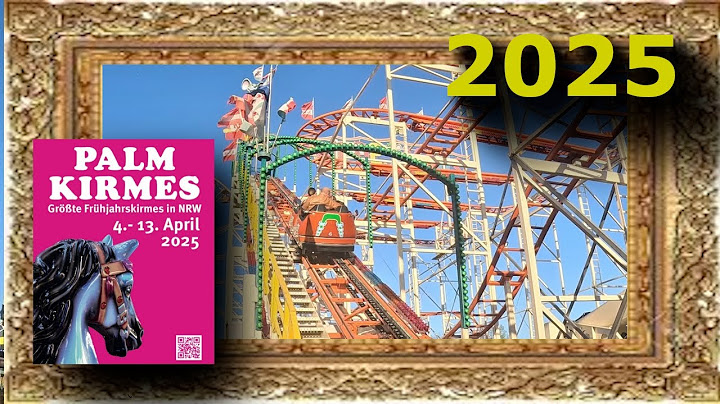 Wilde Maus von Barth – Mack Achterbahn im Offride auf der Palmkirmes 2025