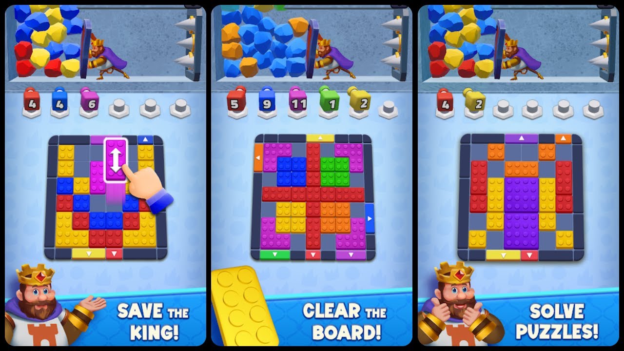 Royal Block Royal Block Jam Game Android Gameplay - YouTube