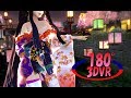 [リメイク][180 VR 3D MMD]花魁風の日本鬼子が目の前で極楽浄土(結月ゆかりver)