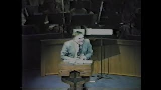 History: (1983) Full Worship Service at Champion Forest