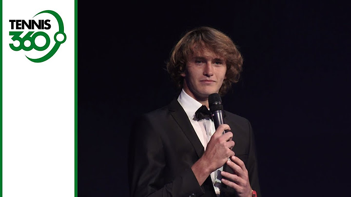 Alexander Zverev gives brilliant introduction to Roger Federer at Laver Cup gala
