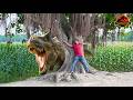 Giant T-Rex Chases Attack a Boy 🔥 Epic Dinosaur Attack Scene (4K) | Dino Xypher