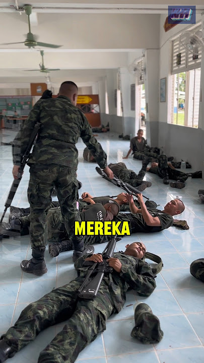 Army Training While Sleeping😳