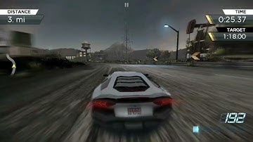 LAMBORGHINI AVENTADOR LP700-4 - NEED FOR SPEED MOST WANTED (Android Gameplay HD)