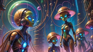 Nexxus 604 - Alien Planet - Psychedelic trance mix 2024 • (4K AI animated music video)