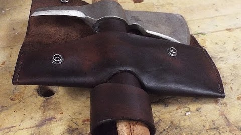 GPW 91 - Camp Axe Holster, Belt Loop and Handle Wrap