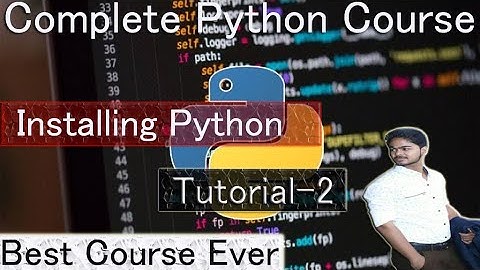Installing Python 3.9 | Complete Python Course(2021) | python 3.9 IDLE