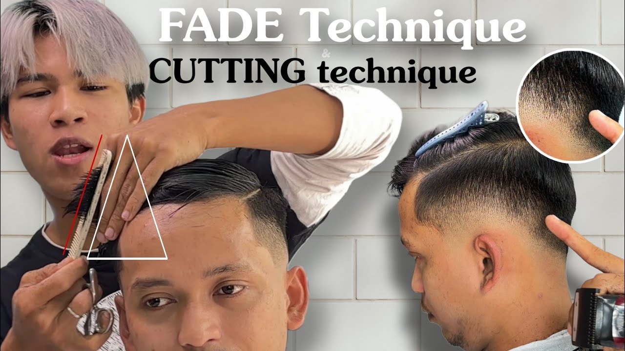 ✂️SKIN FADE Pada Tulang Tidak Rata X Side Part💈