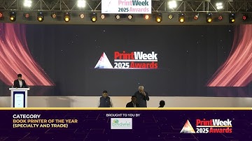 PrintWeek Awards 2025 | Book Printer of the Year (Specialty & Trade) | Bindwel & SigLoch