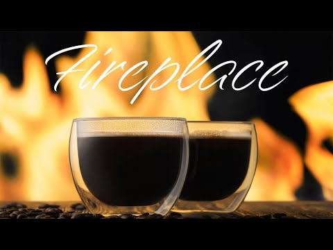 Smooth JAZZ & Cozy Fireplace - Relaxing Piano JAZZ & Bossa Nova - Chill Out Music