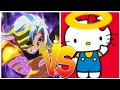 BUDGELESS BARRAGE! MODDED RUIN PANDEMONIUM VS ASTRAL HELLO KITTY! BEYBLADE BURST BU+ BATTLE!