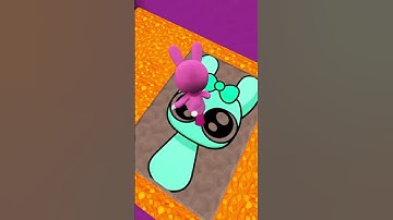 sprunki Pinki  vs Squid Game Lava Jump Part 2 #minecraft  #sprunki #shortsvideo