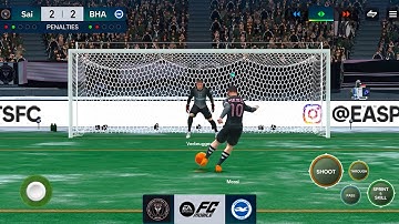 Fc Mobile Penalty Shootout #14 Inter Miami Vs Brighton #fcmobile26