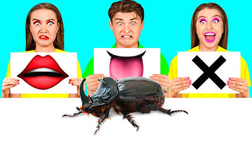 Bite, Lick or Nothing Challenge | Smart Gadgets vs Hacks by DuKoDu Challenge